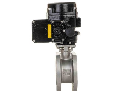 防爆电动法兰硬密封蝶阀的应用与特点