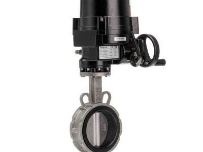 铸钢电动对夹式蝶阀：合力自动化的高效解决方案