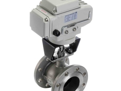 铸钢电动v型球阀的优势与应用