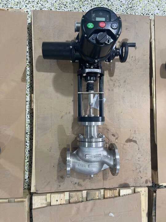 锂电电动双座调节阀 锂电电动双座调节阀